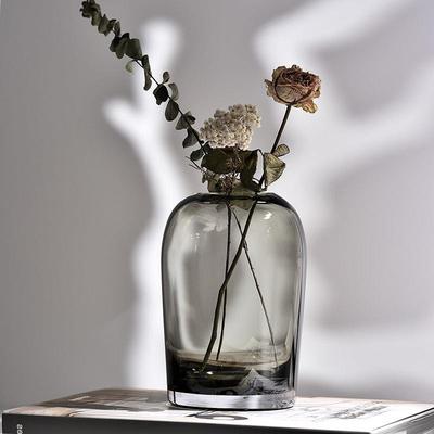 Richmond Smoke Glass Vase