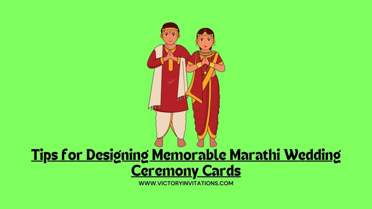 Tips for Designing Memorable Marathi Wedding Ceremony Cards