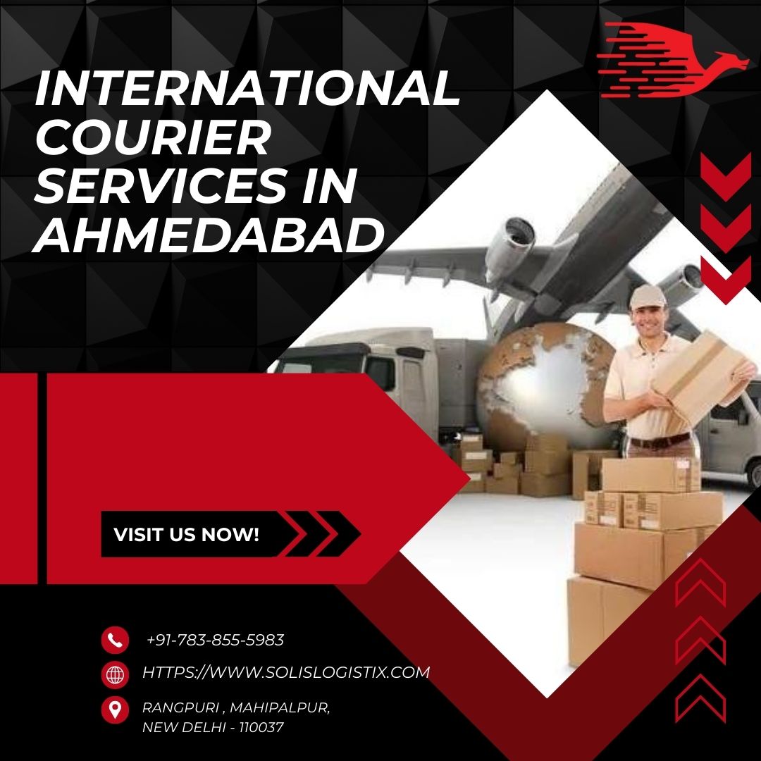 International Courier Services in Ahmedabad